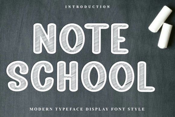 Choosing the Right Font: Note School for a Modern Web Design