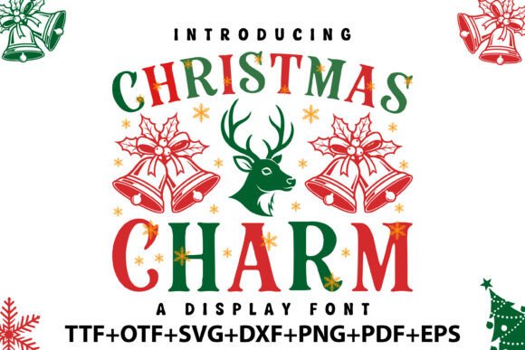 Christmas Charm Font Review: A Cheerful Typeface for Small Business Branding