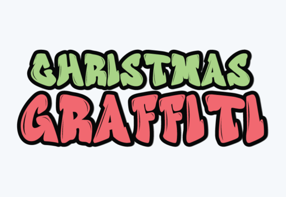 Christmas Graffiti: A Typeface Built for Festive Campaigns