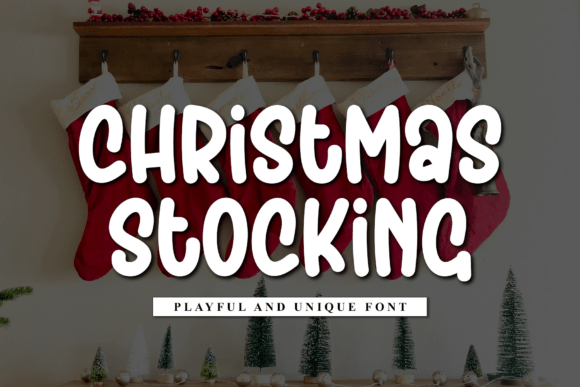 Christmas Stocking1: The Font That Brings Holiday Magic to Your Campaigns