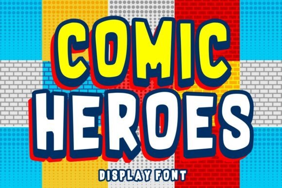 Comic Heroes: A Friendly Display Font for Marketers