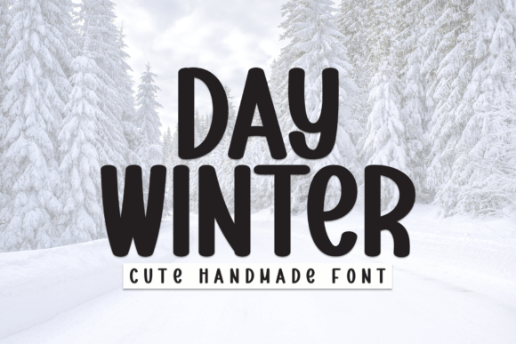Day Winter: A Friendly Display Font for Small Business Branding