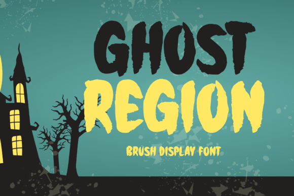 Ghost Region: A Display Font for Campaigns That Demand Attention