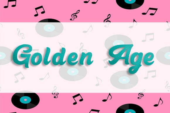 Golden Age Font: A Retro Display Typeface for Modern Web Design