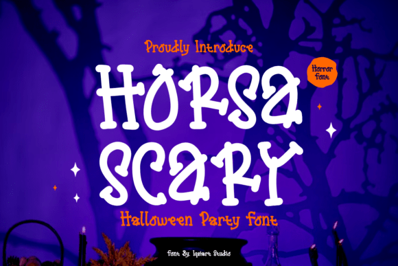 Horsa Scary: A Handwritten Font for Small Business Branding