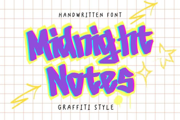 Midnight Notes: A Spooky Handwritten Font for Campaigns