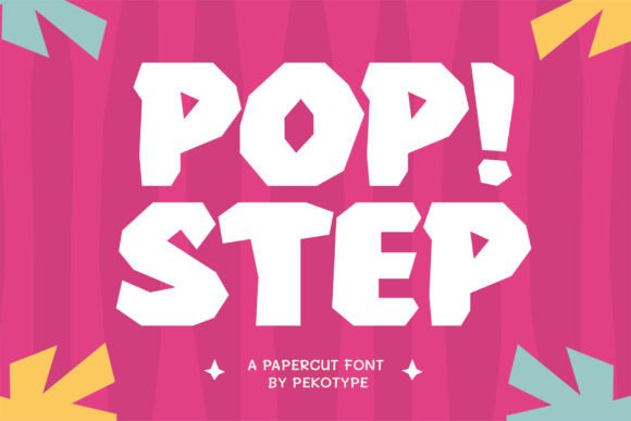 Popstep Font Brings Playful Personality to Editorial Design