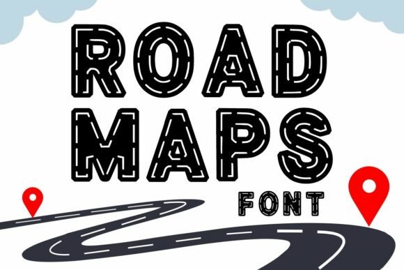 Road Maps: A Display Font That Brings Editorial Design to Life
