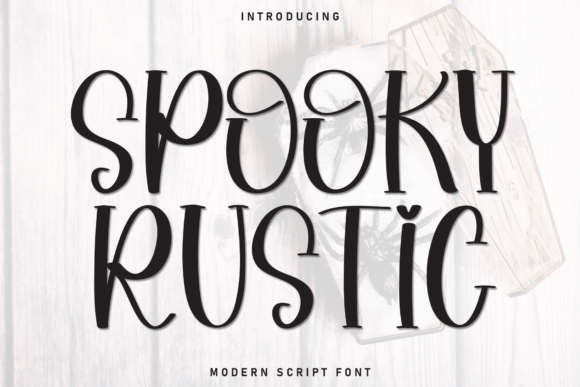 Spooky Rustic: A Display Font That Works Hard for Campaigns