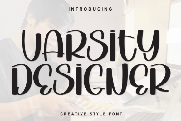 Varsity Designer: A Display Font for Effortless Branding