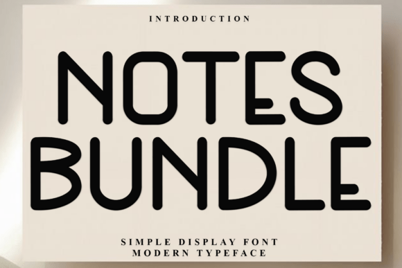 Why Notes Bundle Is the Display Font Your Brand Has Been Looking For