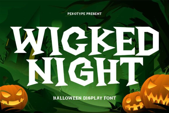 Wicked Night: A Display Font Built for Bold Marketing Campaigns